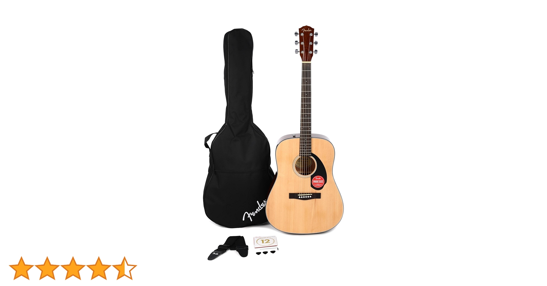 Amazon | Fender CD-60S Dreadnought V2 Pack アコースティック